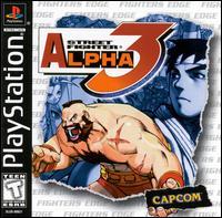 Caratula de Street Fighter Alpha 3 para PlayStation