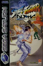 Caratula de Street Fighter Alpha para Sega Saturn