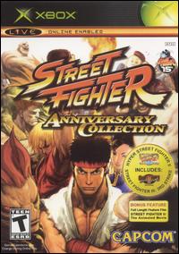 Caratula de Street Fighter Anniversary Collection para Xbox