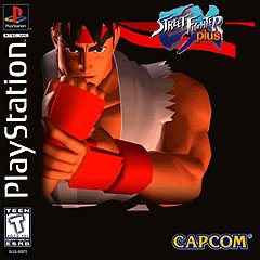 Caratula de Street Fighter Ex Plus para PlayStation