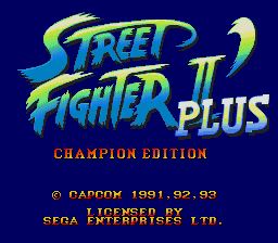 Pantallazo de Street Fighter II: Special Champion Edition para Sega Megadrive