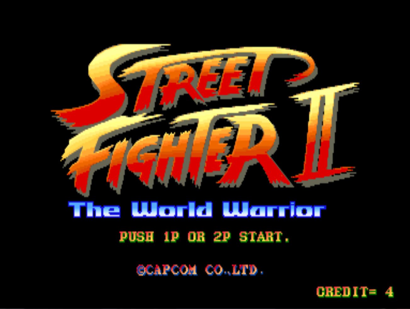 Pantallazo de Street Fighter II: The Word Warrior para M.A.M.E.