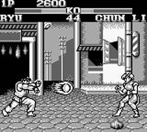 Pantallazo de Street Fighter II: The World Warrior para Game Boy