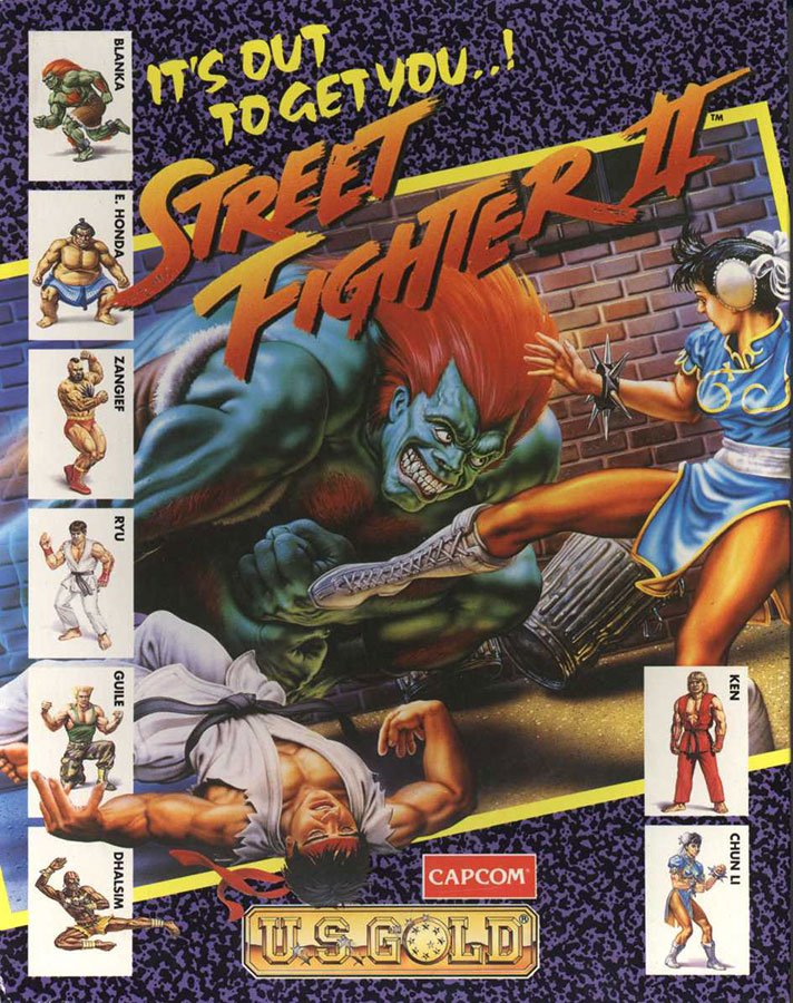 Caratula de Street Fighter II: The World Warrior para PC