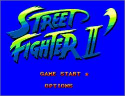 Pantallazo de Street Fighter II para Sega Master System