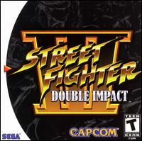 Caratula de Street Fighter III: Double Impact para Dreamcast
