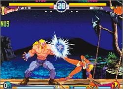 Pantallazo de Street Fighter III W Impact para Dreamcast