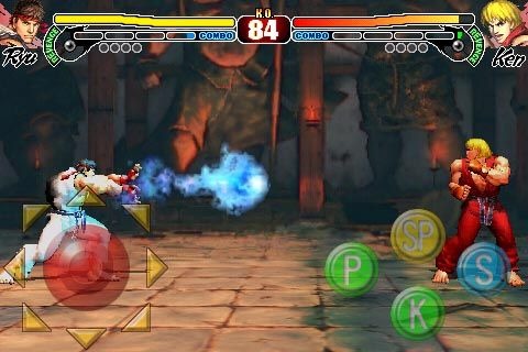 Pantallazo de Street Fighter IV para Iphone