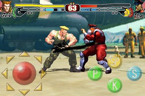 Pantallazo de Street Fighter IV para Iphone