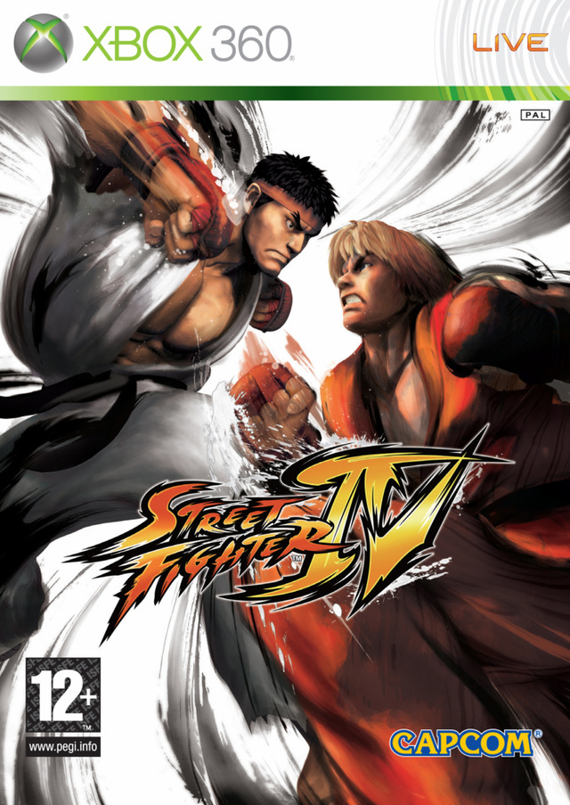 Caratula de Street Fighter IV para Xbox 360