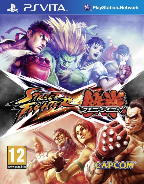 Caratula de Street Fighter X Tekken para PS Vita