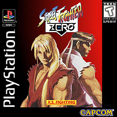 Caratula de Street Fighter Zero para PlayStation