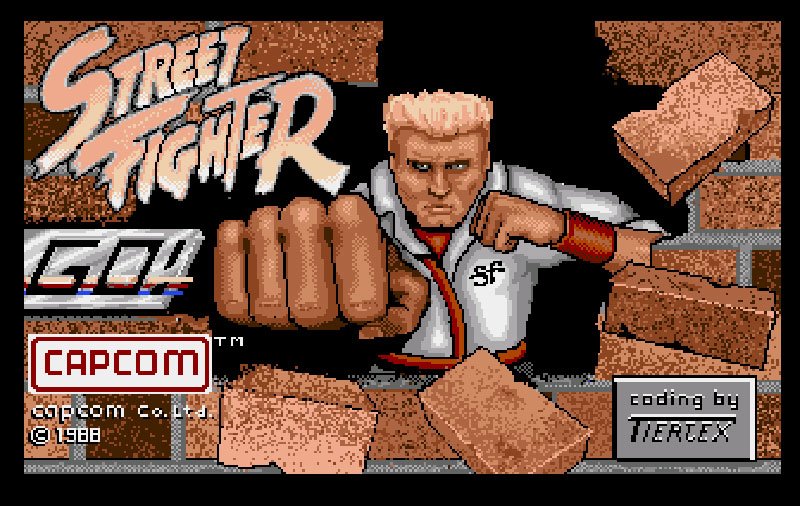 Pantallazo de Street Fighter para Amiga