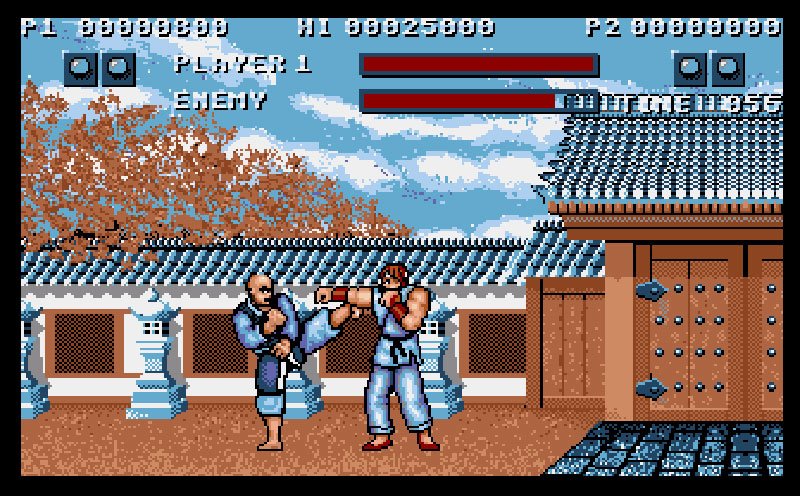 Pantallazo de Street Fighter para Amiga