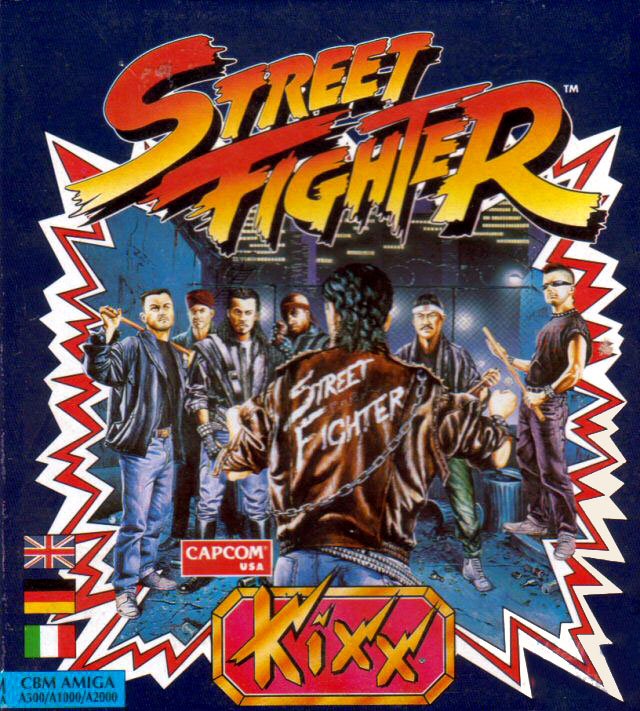 Caratula de Street Fighter para Amiga