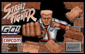 Pantallazo de Street Fighter para Atari ST