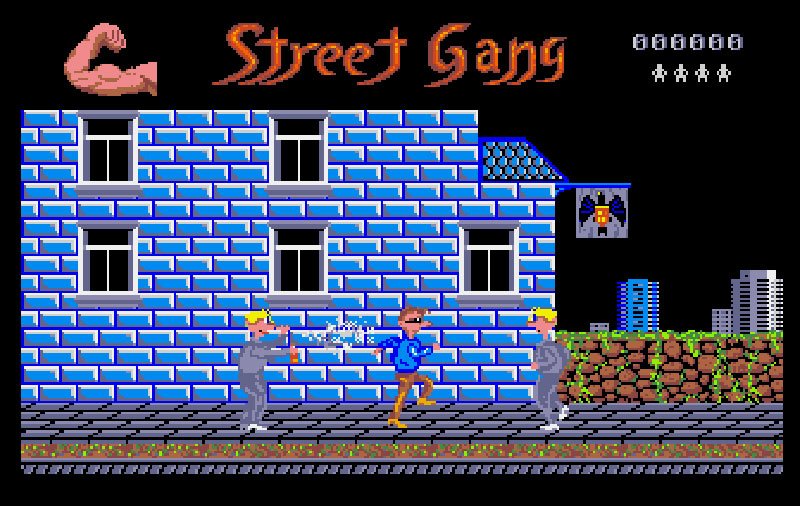 Pantallazo de Street Gang para Amiga