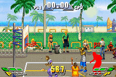 Pantallazo de Street Jam Basketball para Game Boy Advance