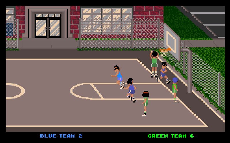Pantallazo de Street Sports Basketball para Amiga