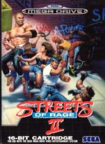 Caratula de Streets of Rage 2 (Europa) para Sega Megadrive