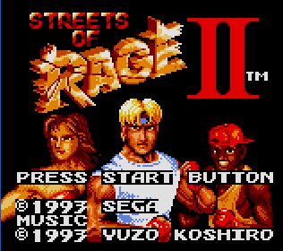 Pantallazo de Streets of Rage 2 para Gamegear