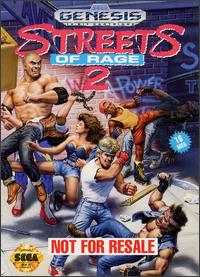 Caratula de Streets of Rage 2 para Sega Megadrive