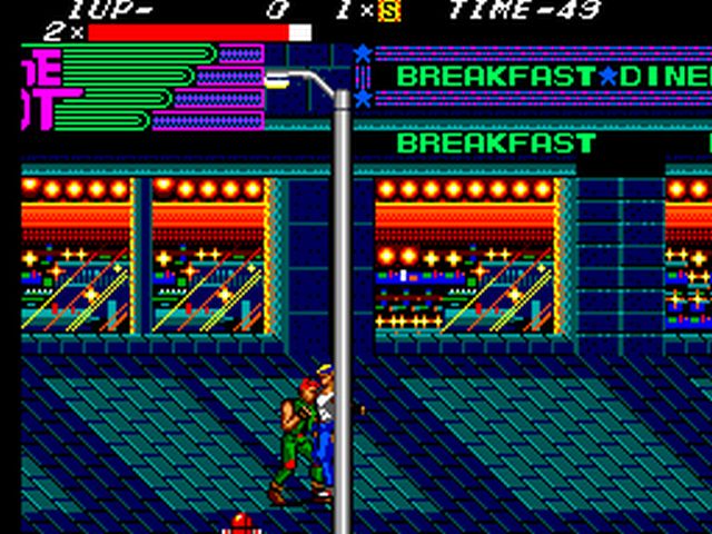 Pantallazo de Streets of Rage para Sega Master System