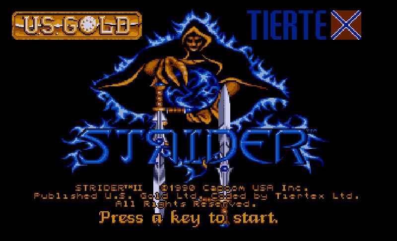 Pantallazo de Strider 2 para Amiga