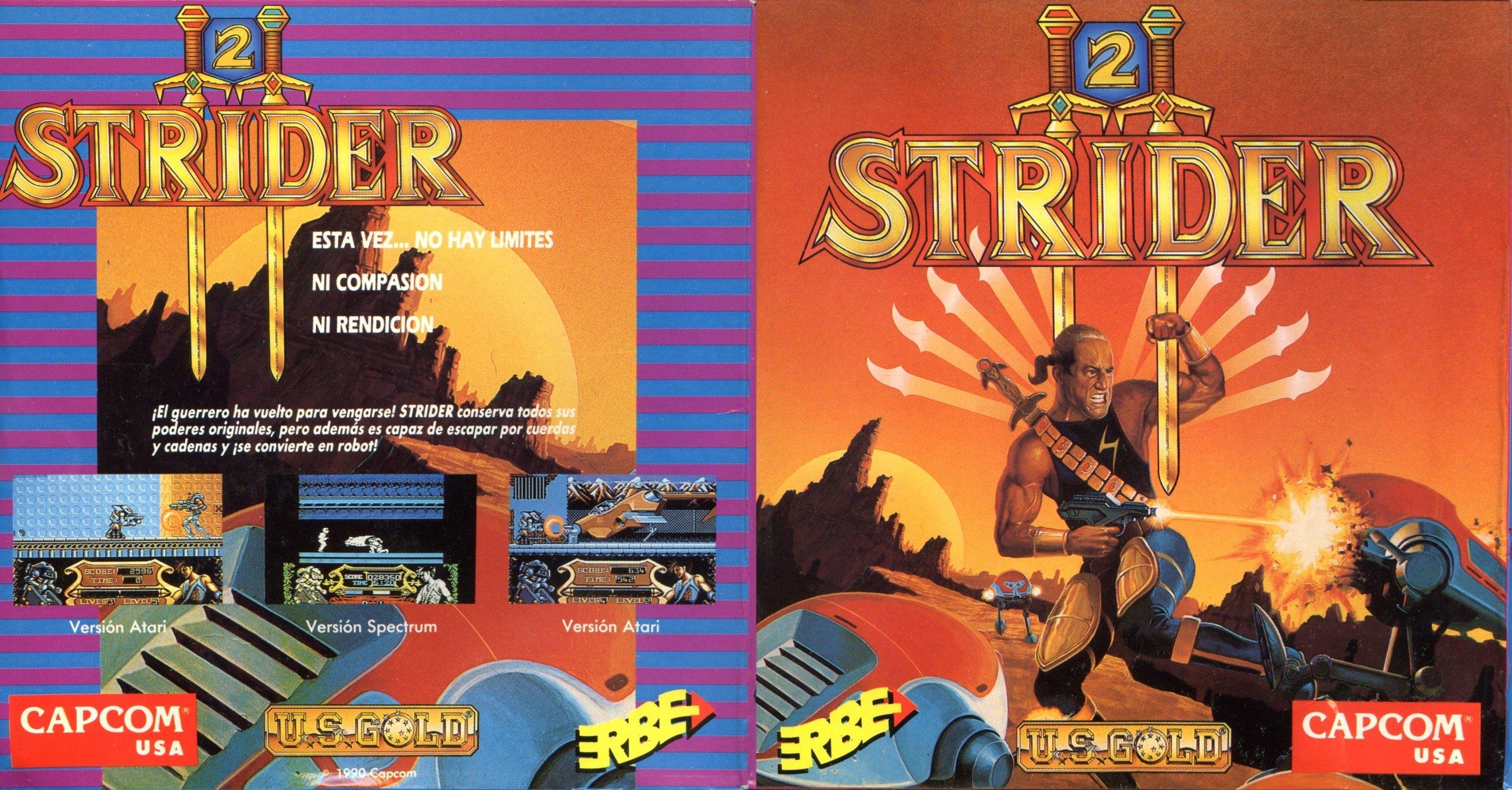 Caratula de Strider II para Amstrad CPC