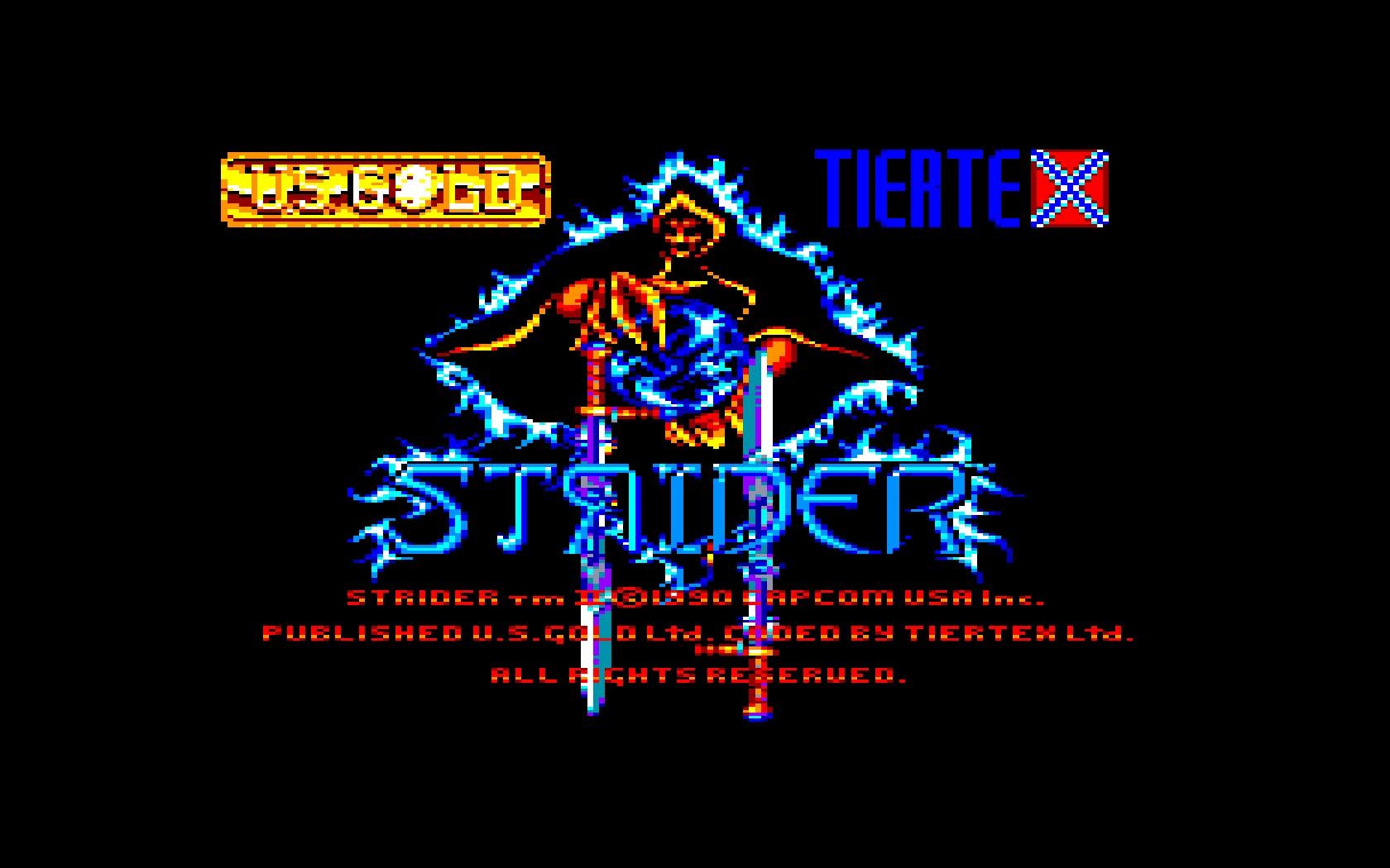 Pantallazo de Strider II para Amstrad CPC