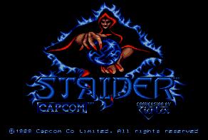 Pantallazo de Strider para Atari ST