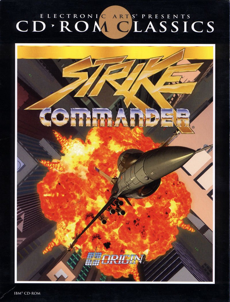 Caratula de Strike Commander CD-ROM Classic para PC