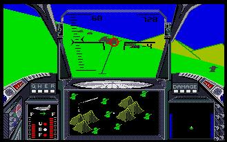 Pantallazo de Strike Force Harrier para Atari ST