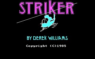 Pantallazo de Striker (1985) para PC