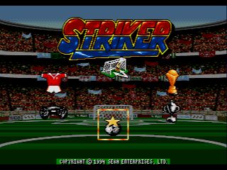 Pantallazo de Striker (Europa) para Sega Megadrive