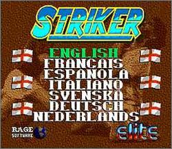 Pantallazo de Striker (Europa) para Super Nintendo