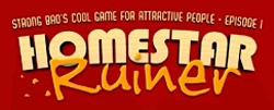 Caratula de Strong Bads Cool Game for Attractive People: Episode 1: Homestar Ruiner (Wii Ware) para Wii