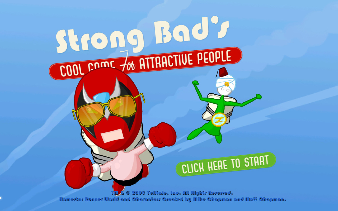 Pantallazo de Strong Bads Cool Game for Attractive People: Episode 4: The Criminal Projective para Wii