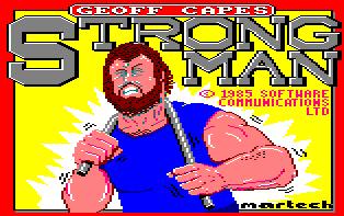 Pantallazo de Strongman, Geoff Capes para Amstrad CPC