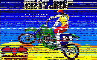 Pantallazo de Stunt Bike Simulator para Amstrad CPC