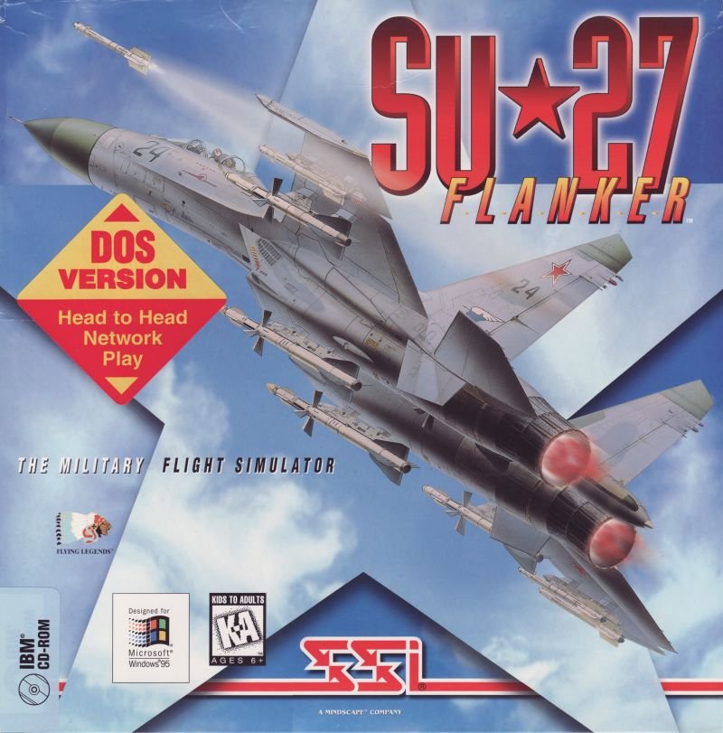 Caratula de Su-27 Flanker para PC