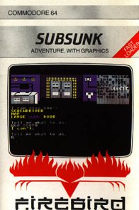 Caratula de Subsunk Adventure para Commodore 64