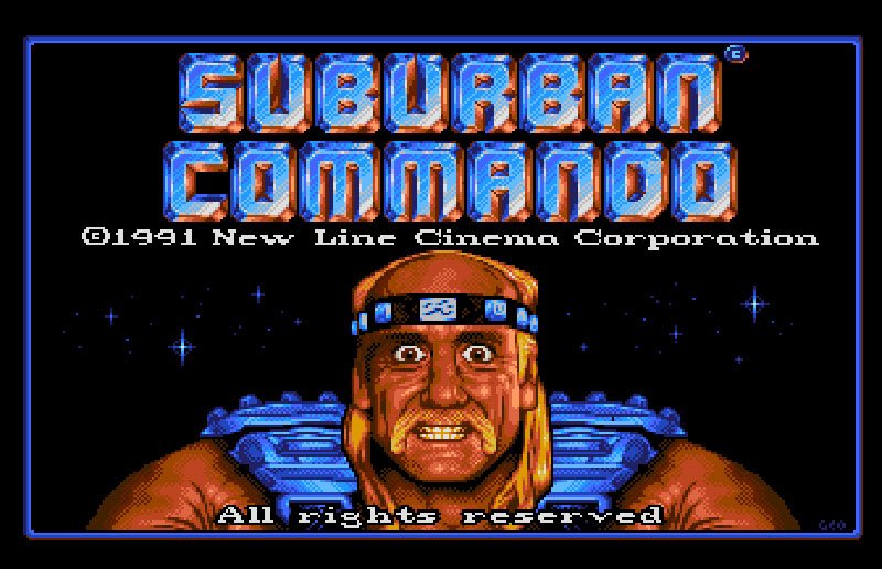 Pantallazo de Suburban Commando para Amiga