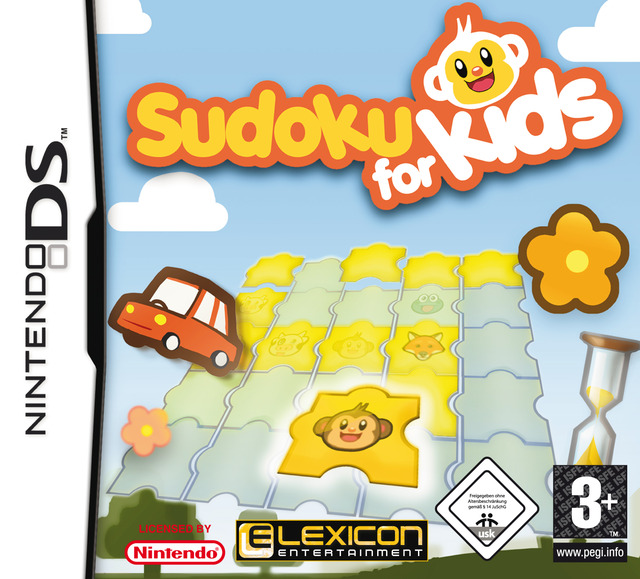 Caratula de Sudoku For Kids para Nintendo DS