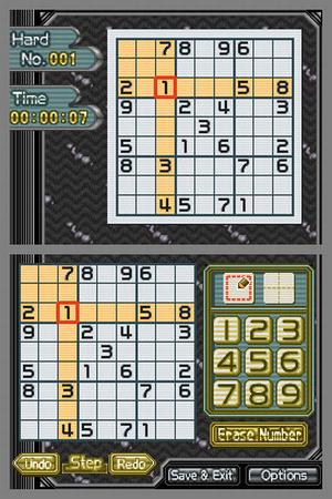 Pantallazo de Sudoku Gridmaster para Nintendo DS