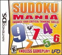 Caratula de Sudoku Mania para Nintendo DS