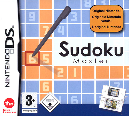 Caratula de Sudoku Master para Nintendo DS