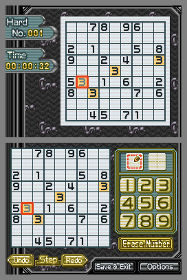 Pantallazo de Sudoku Master para Nintendo DS