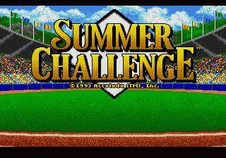 Pantallazo de Summer Challenge para Sega Megadrive