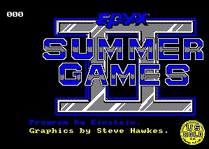 Pantallazo de Summer Games 2 para Amstrad CPC